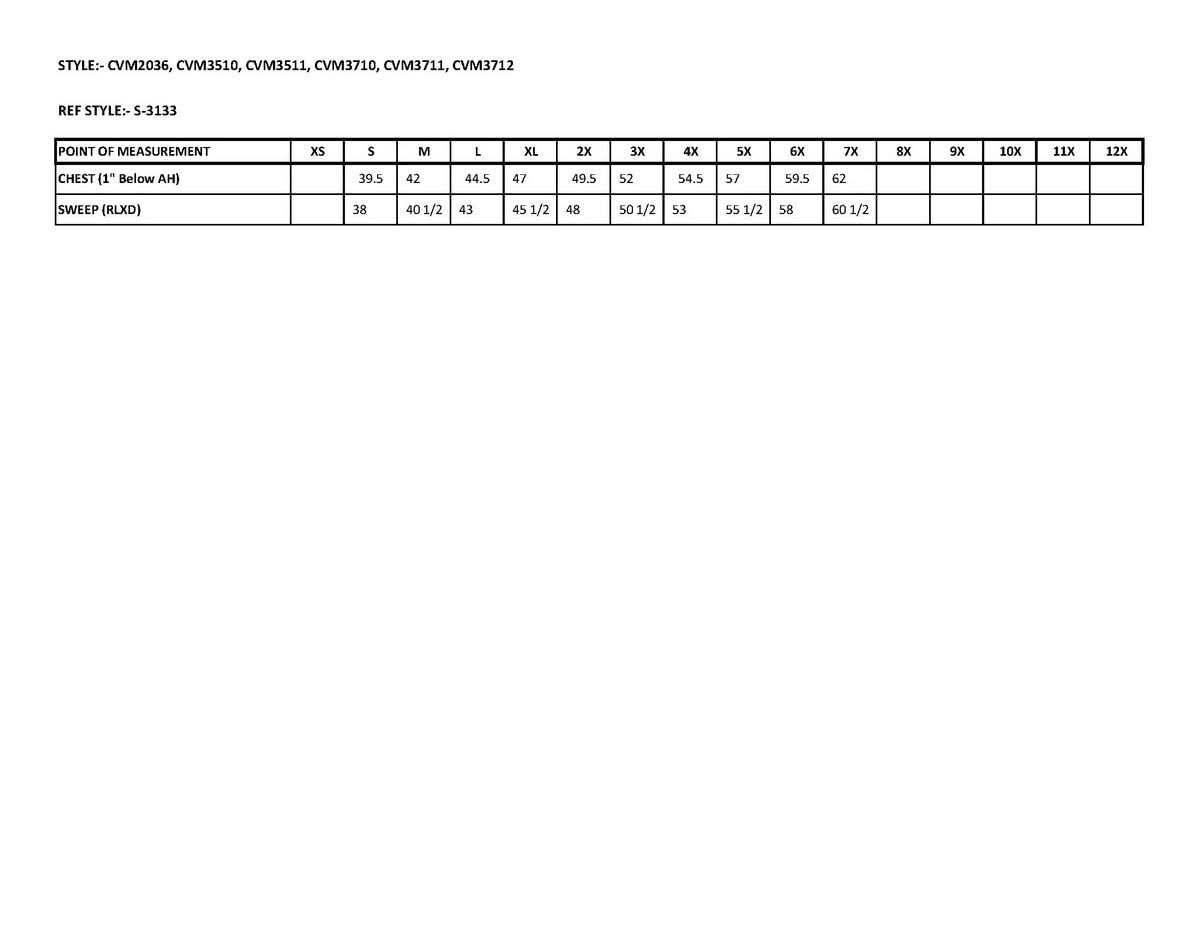 Club Vest CVM3711 Men’s Black Leather Vest with Seamless Back Design