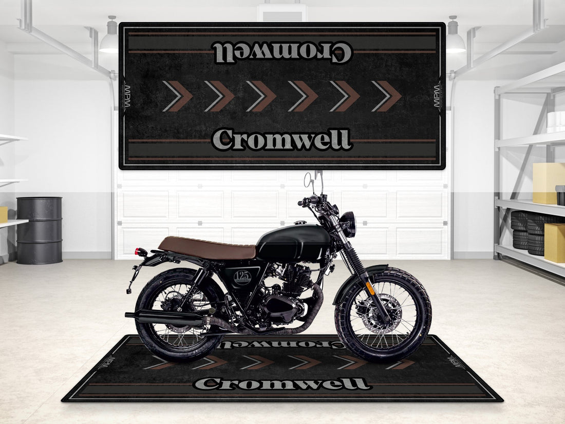 Designed Pit Mat for Brixton Cromwell Motorcycle - MM746