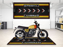 Designed Pit Mat for Brixton Cromwell Motorcycle - MM746