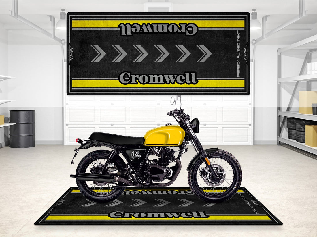 Designed Pit Mat for Brixton Cromwell Motorcycle - MM746