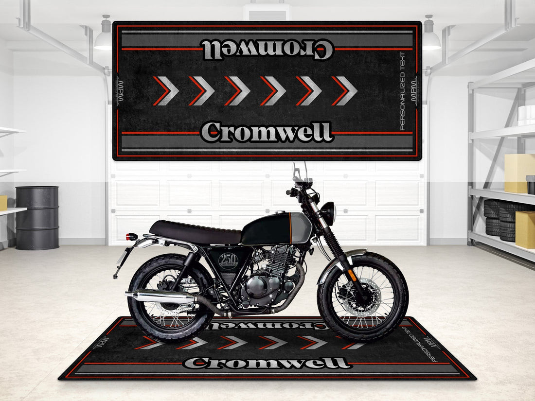 Designed Pit Mat for Brixton Cromwell Motorcycle - MM746
