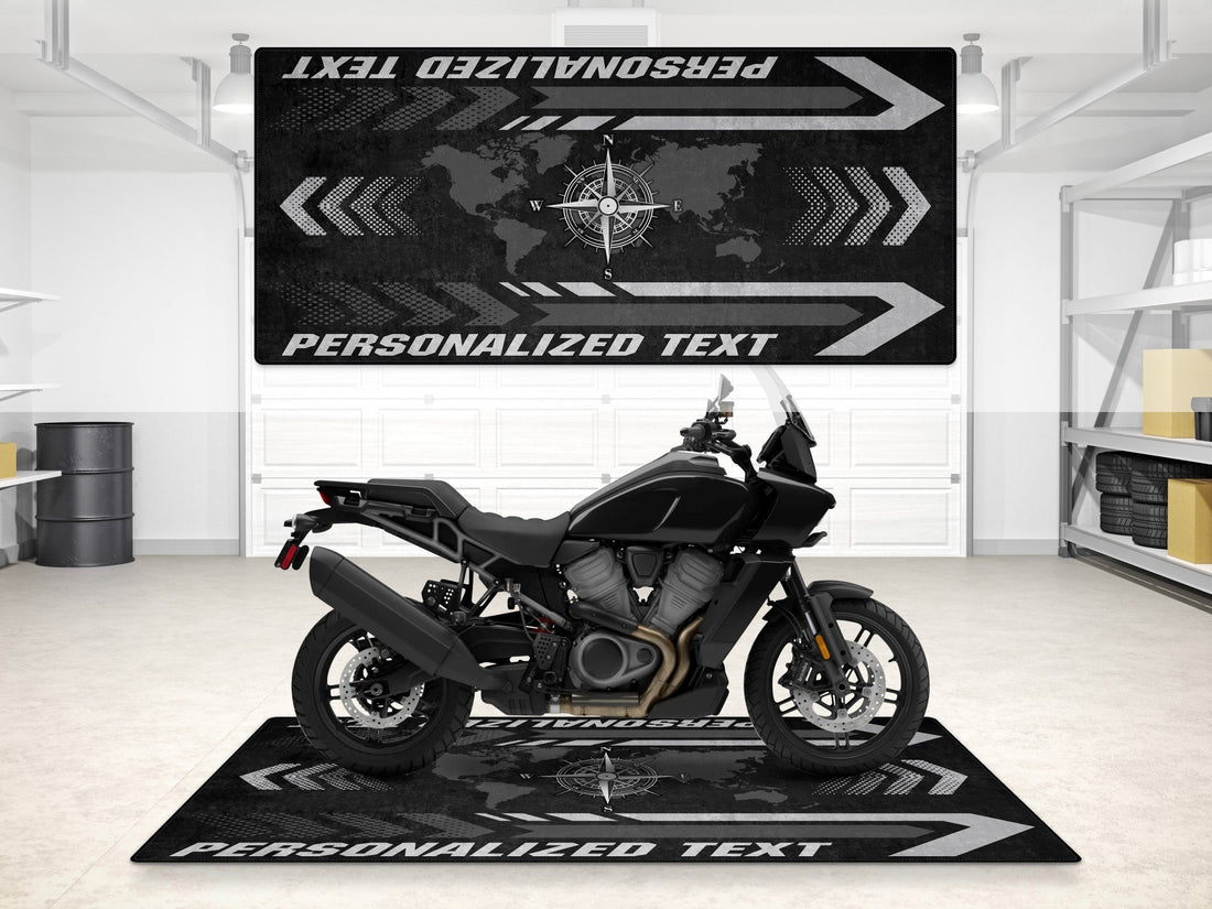 Motorcycle Mat for Adventure Motorcycle "The Adventure King" - MM7341