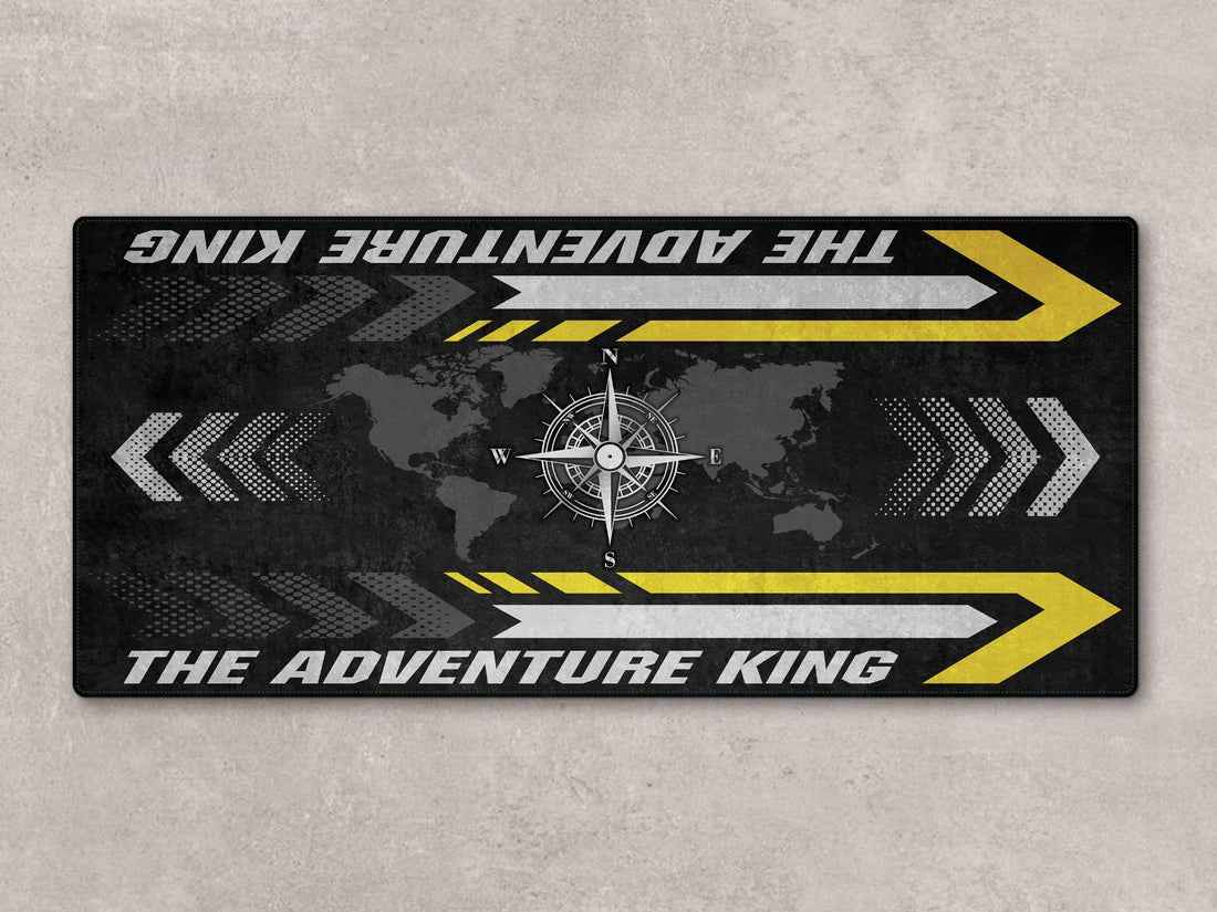 Motorcycle Mat for Adventure Motorcycle "The Adventure King" - MM7341