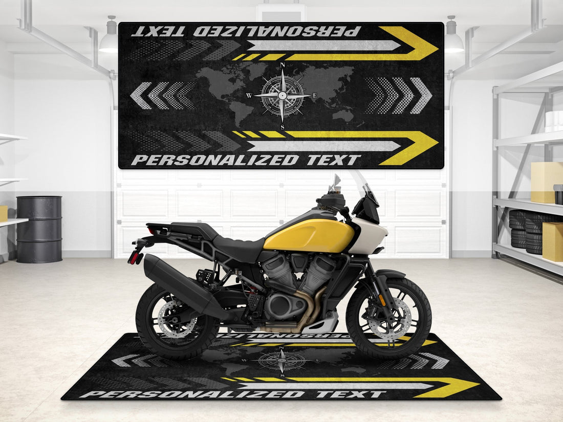Motorcycle Mat for Adventure Motorcycle "The Adventure King" - MM7341