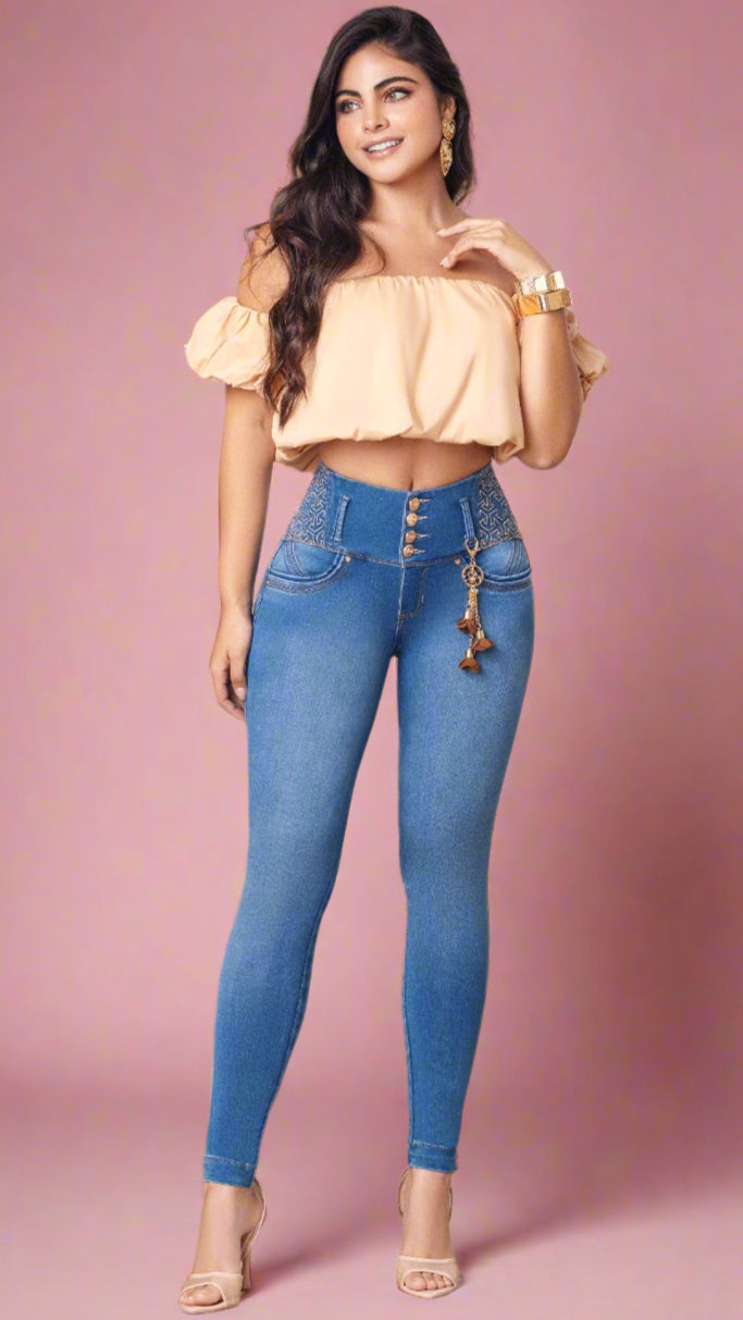 Sharol 100% Authentic Colombian Push Up Jeans