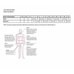 Milwaukee Leather DM1310 Men's Black Denim Classic Snap Front Biker Vest