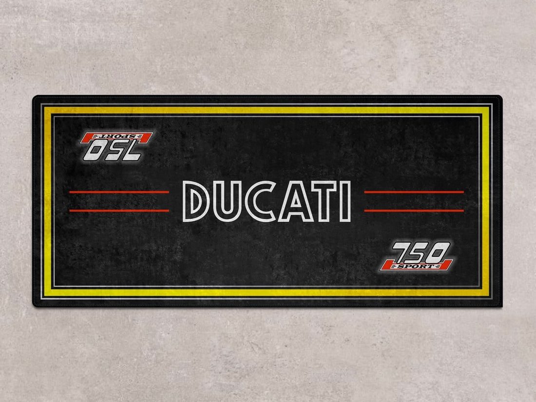 Designed Pit Mat for Ducati Classic 75 Sport Motorcycle - MM7223