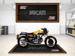 Designed Pit Mat for Ducati 75 GT 1973 Motorcycle - MM723