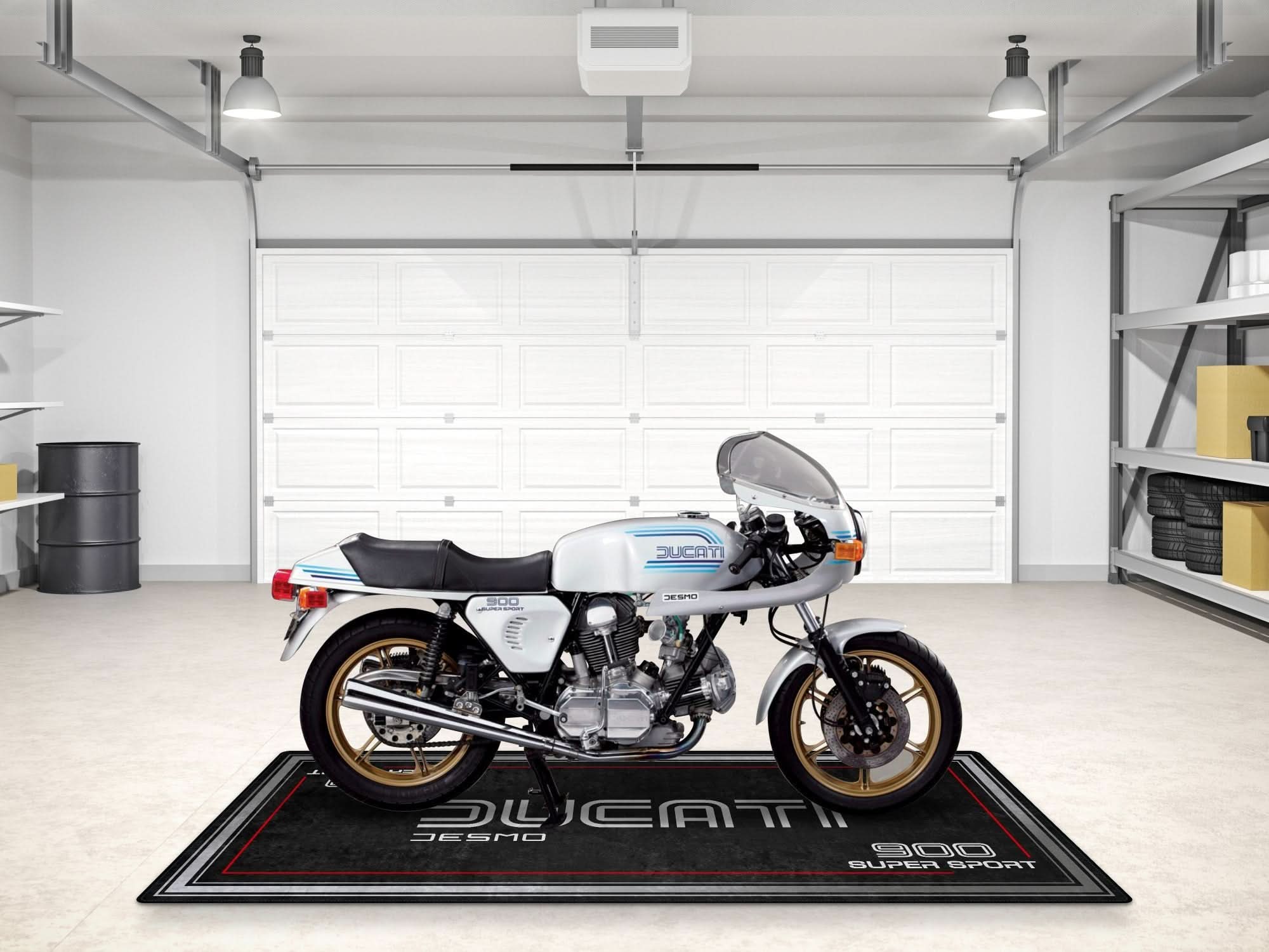 Designed Pit Mat for Ducati 9 SS Super Sport Motorcycle - MM722