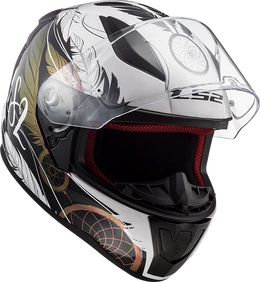 Rapid II Dreamcatcher Full Face Motorcycle Helmet Chameleon/White Helmets LS2 Helmets