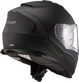 Assault Solid Full Face Motorcycle Helmet W/ SunShield Matte Black Helmets LS2 Helmets