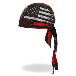 Hot Leathers Flag Bullets Lightweight Headwrap HWH1099