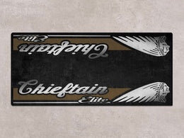 Designed Pit Mat for Indian Chieftain Elite Motorcycle - MM733