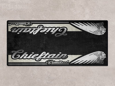 Designed Pit Mat for Indian Chieftain Limited Motorcycle - MM7329