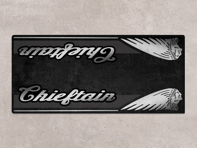 Designed Pit Mat for Indian Chieftain Motorcycle - MM7327