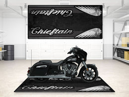 Designed Pit Mat for Indian Chieftain Motorcycle - MM7327