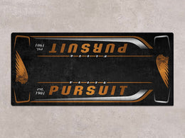 Designed Pit Mat for Indian Pursuit Elite Motorcycle - MM734