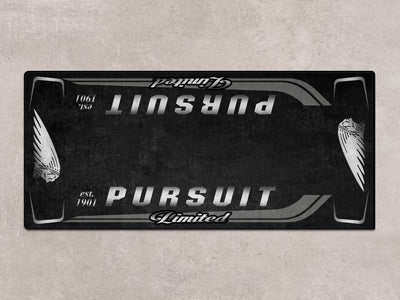 Designed Pit Mat for Indian Pursuit Limited Motorcycle - MM7338