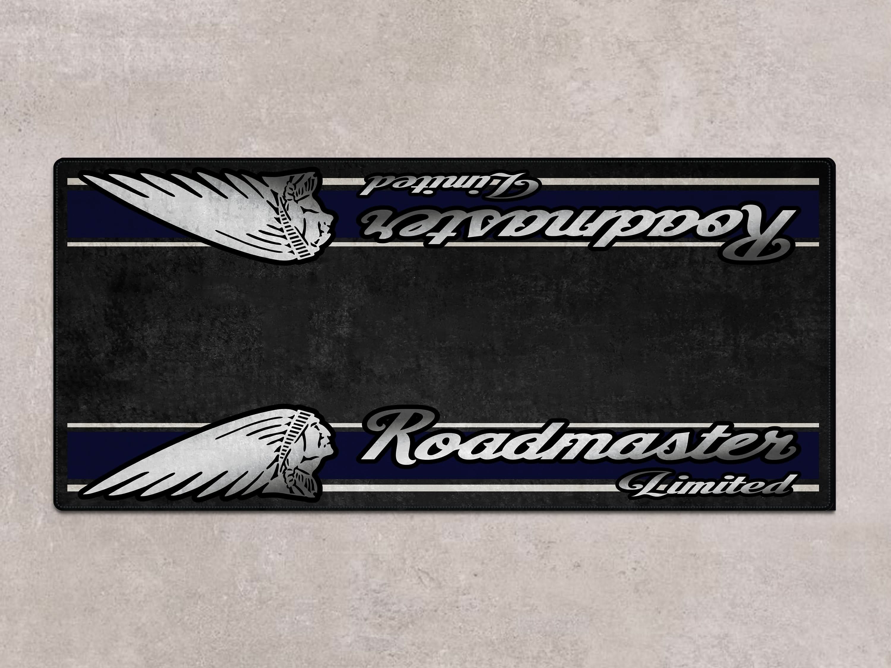 Designed Pit Mat for Indian Roadmaster Limited Motorcycle - MM7336