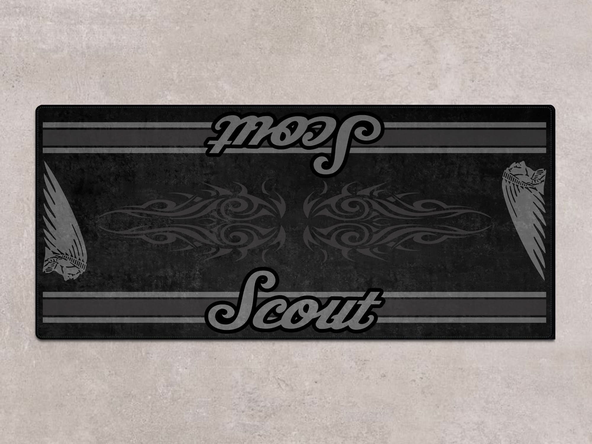 Designed Pit Mat for Indian Scout Rogue Sixty Motorcycle - MM7324