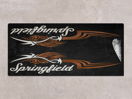 Designed Pit Mat for Indian Springfield Motorcycle - MM7326