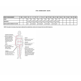 Milwaukee Leather LKL2701 Women's Classic Black Premium Leather Motorcycle Rider Jacket with Built-In Belt