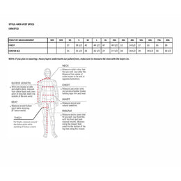 Milwaukee Leather LKM3712 Men's Black Leather Club Style Motorcycle Rider Vest w/ Front Snap/Zipper and Side Lace