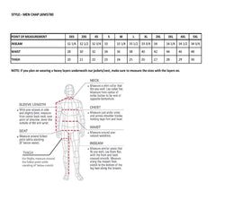 Milwaukee Leather Chaps for Men's Black Leather 3-Front Pockets- Thigh Patch Pocket Motorcycle Riders Chap- LKM5780