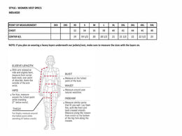 Milwaukee Leather MDL4020 Women's Classic Black ‘6 Pocket’ Side Lace Denim Vest