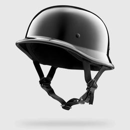 Micro DOT Mayhem German Style Motorcycle Helmet Helmets Micro Dot Helmet Company