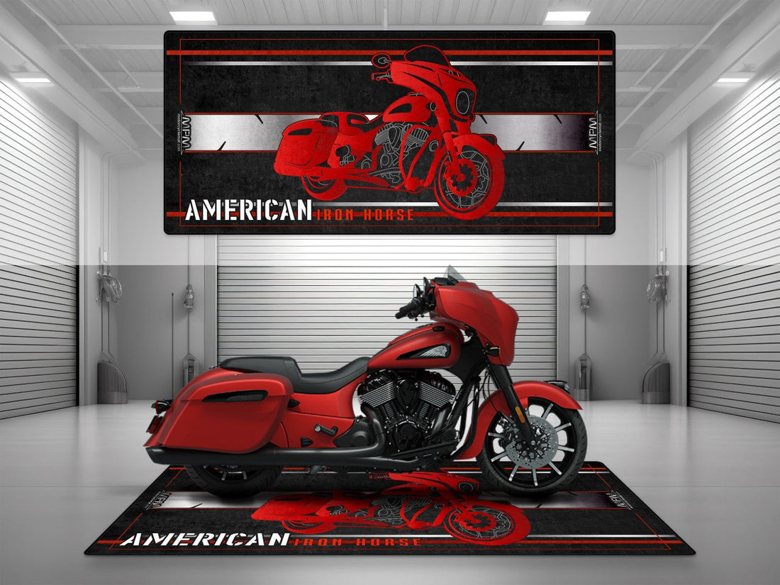 Motorcycle Mat for Indian Chieftain Motorcycle - U32