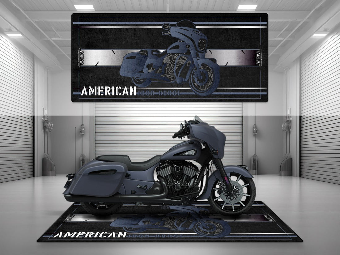 Motorcycle Mat for Indian Chieftain Motorcycle - U32