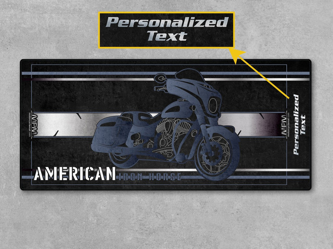 Motorcycle Mat for Indian Chieftain Motorcycle - U32