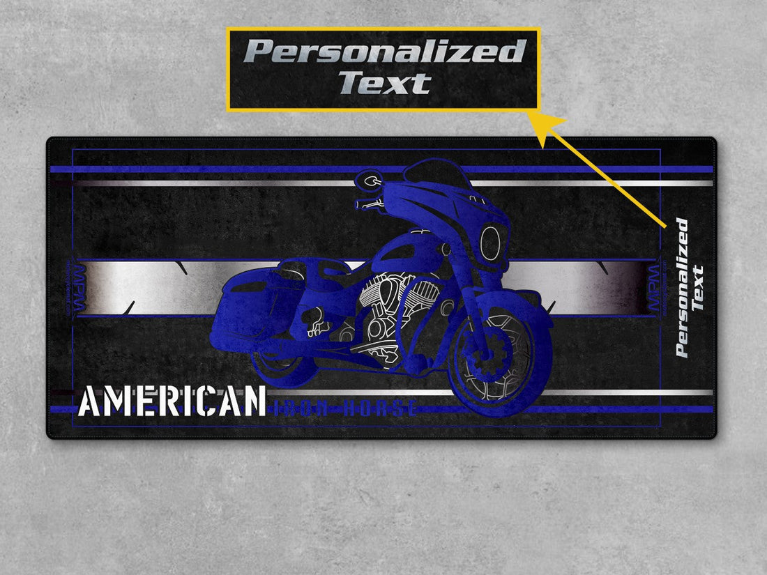 Motorcycle Mat for Indian Chieftain Motorcycle - U32
