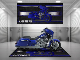 Motorcycle Mat for Indian Chieftain Motorcycle - U32