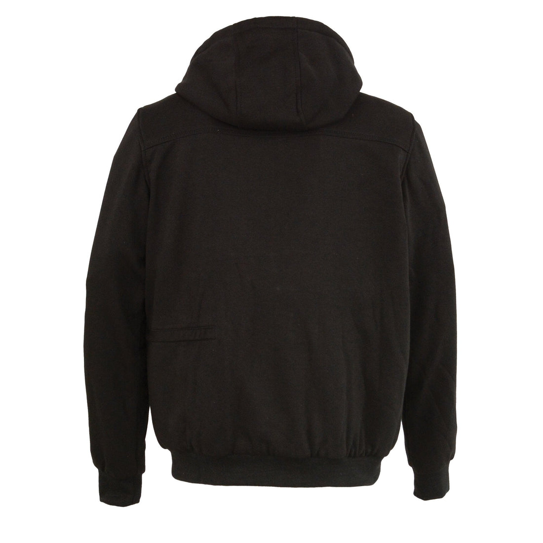 NexGen Heat MPM1713SET Men's Fiery Black Heated Sweatshirt Jacket Hoodie for Winter w/Battery Pack