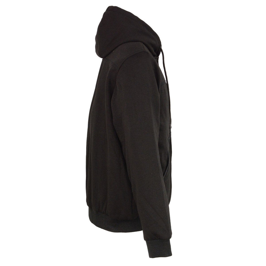 NexGen Heat MPM1713SET Men's Fiery Black Heated Sweatshirt Jacket Hoodie for Winter w/Battery Pack
