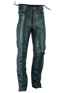 Road Rage Black leather motorcycle chaps Chaps & Pants Renegade Classics