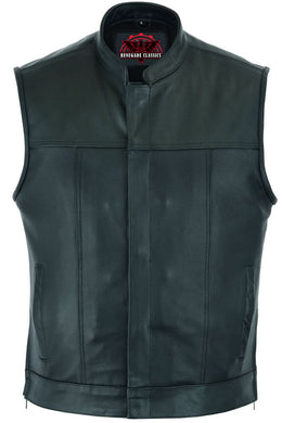 Cross Ride Men's  Motorcycle Vest - Black