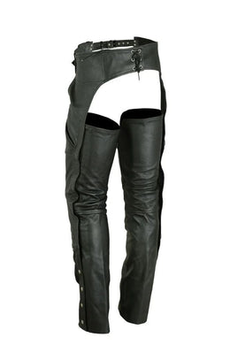 Latigo Unisex  leather motorcycle chaps
