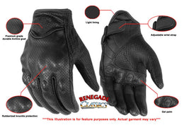 RigetCammando Men's leather gloves Men's Lightweight Gloves Renegade Classics