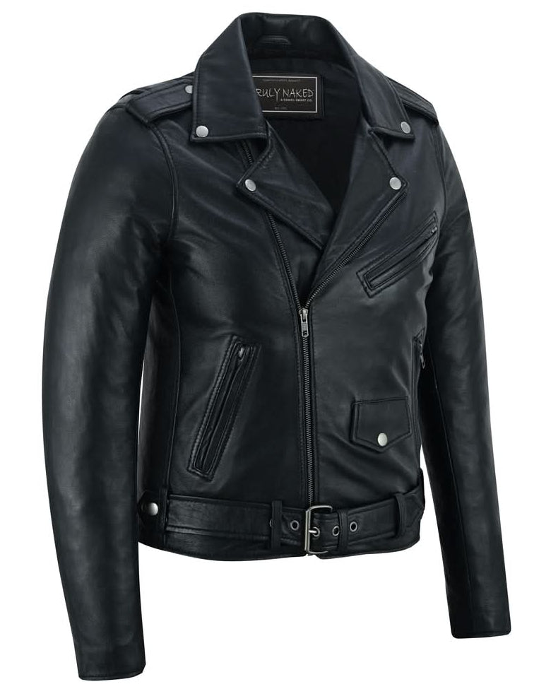 Night Shine Women's Black Fashion Leather Jacket Women's Leather Jackets Renegade Classics