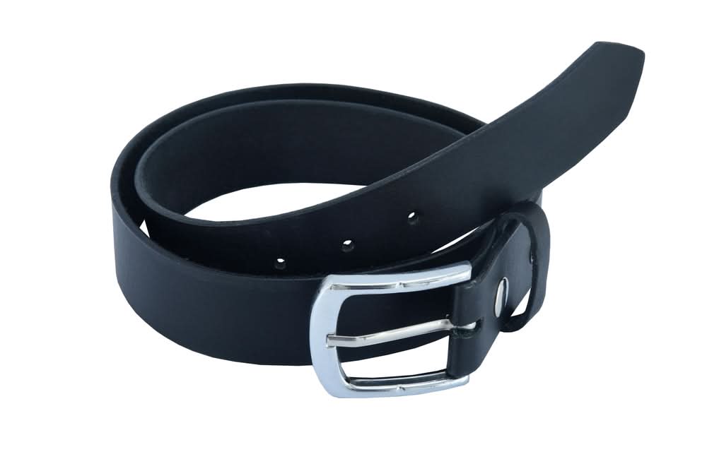 BLT The Iconic Black Genuine Leather Belt Biker Accessories Renegade Classics