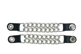 PKV100S Vest Extender - Plain Silver Snap Vest Extenders Renegade Classics