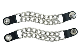 PKV100S Vest Extender - Plain Silver Snap Vest Extenders Renegade Classics