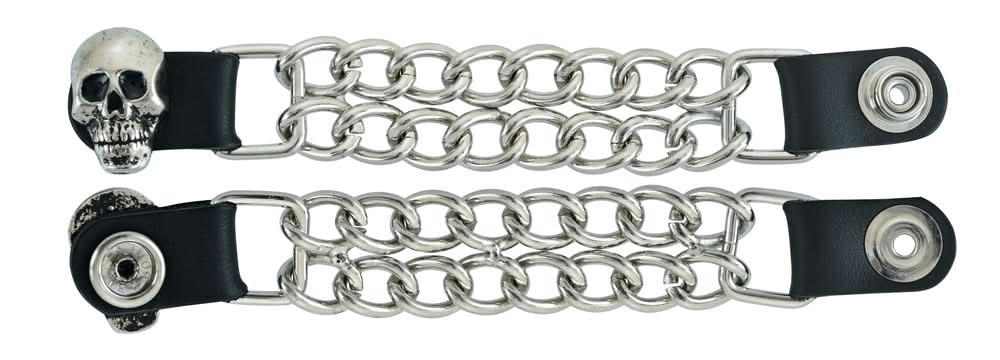 PKV110D Vest Extender - Skull Vest Extenders Renegade Classics