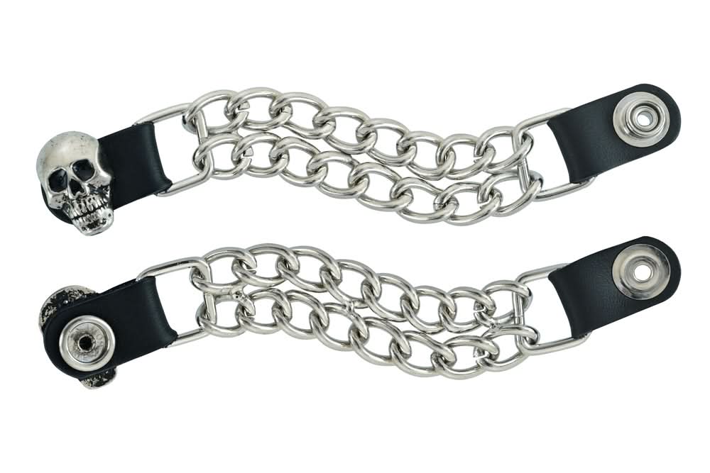 PKV110D Vest Extender - Skull Vest Extenders Renegade Classics