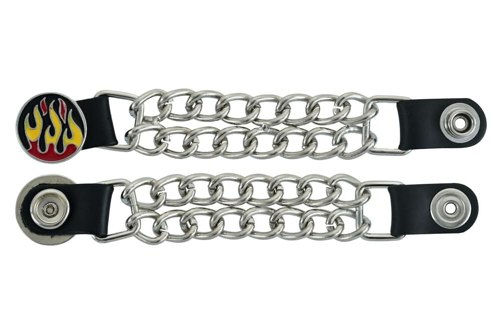 PKV145 Vest Extender - Flame Red W/Yellow Vest Extenders Renegade Classics