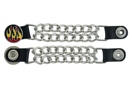 PKV145 Vest Extender - Flame Red W/Yellow Vest Extenders Renegade Classics