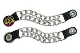 PKV145 Vest Extender - Flame Red W/Yellow Vest Extenders Renegade Classics